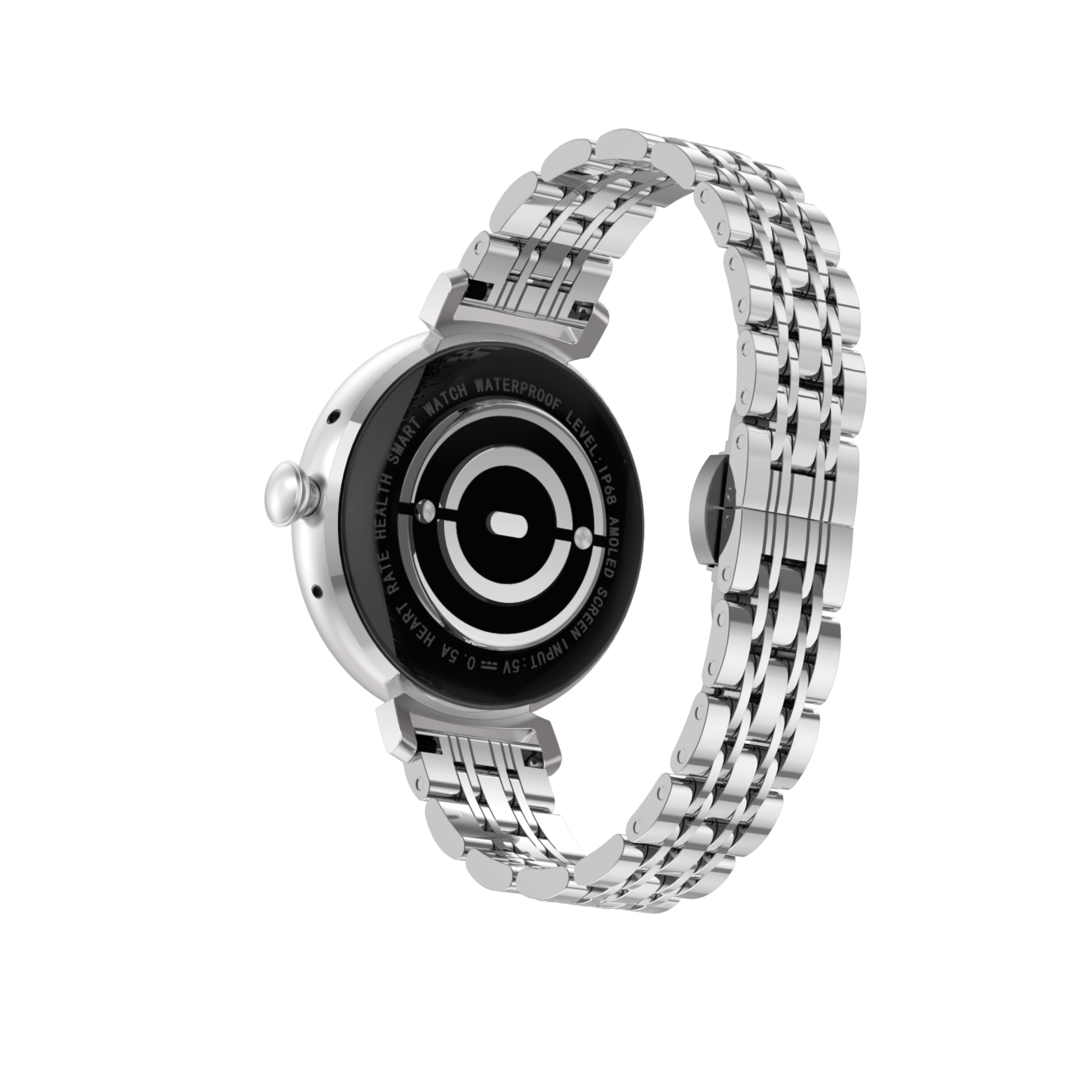 Synyq Elara AMOLED Smartwatch voor Dames - Incl. 3 Bandjes