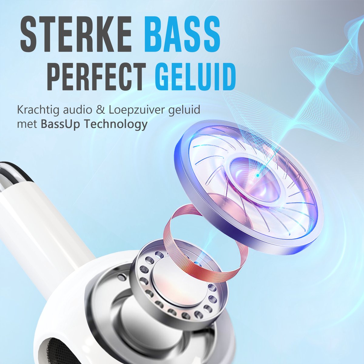 Synyq ProX Draadloze Oordopjes - Premium Sound - Waterdicht