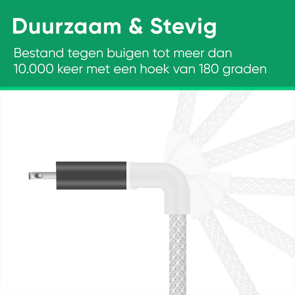 Synyq Gecertificeerde Lightning Kabel - iPhone Oplaadkabel