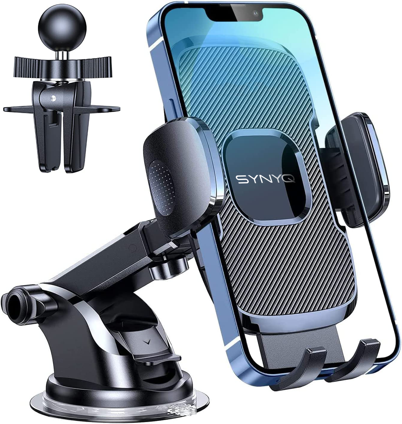 Synyq Universele Auto Telefoonhouder - Sterke Zuignap