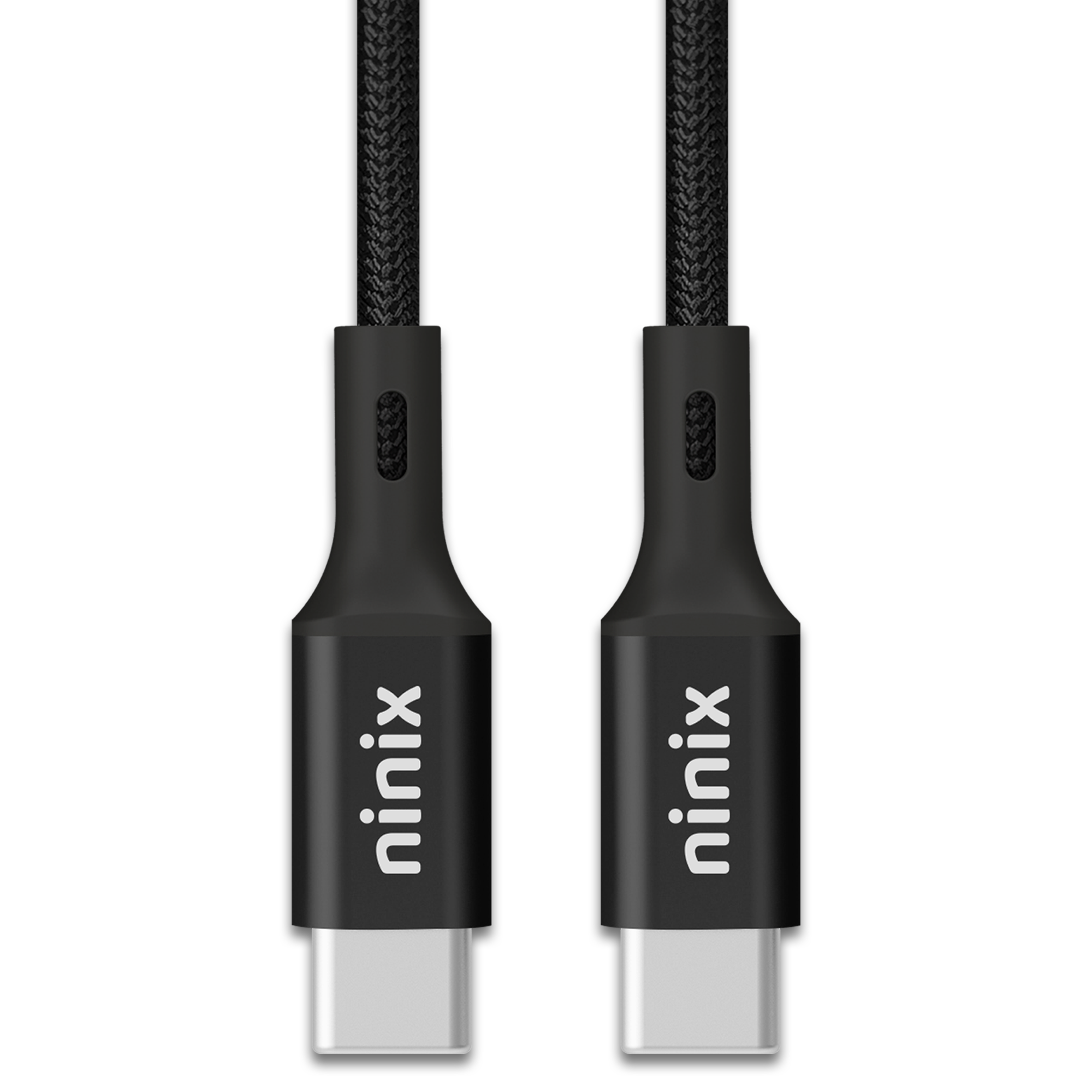 Ninix USB-C naar USB-C Kabel - Nylon Gevlochten