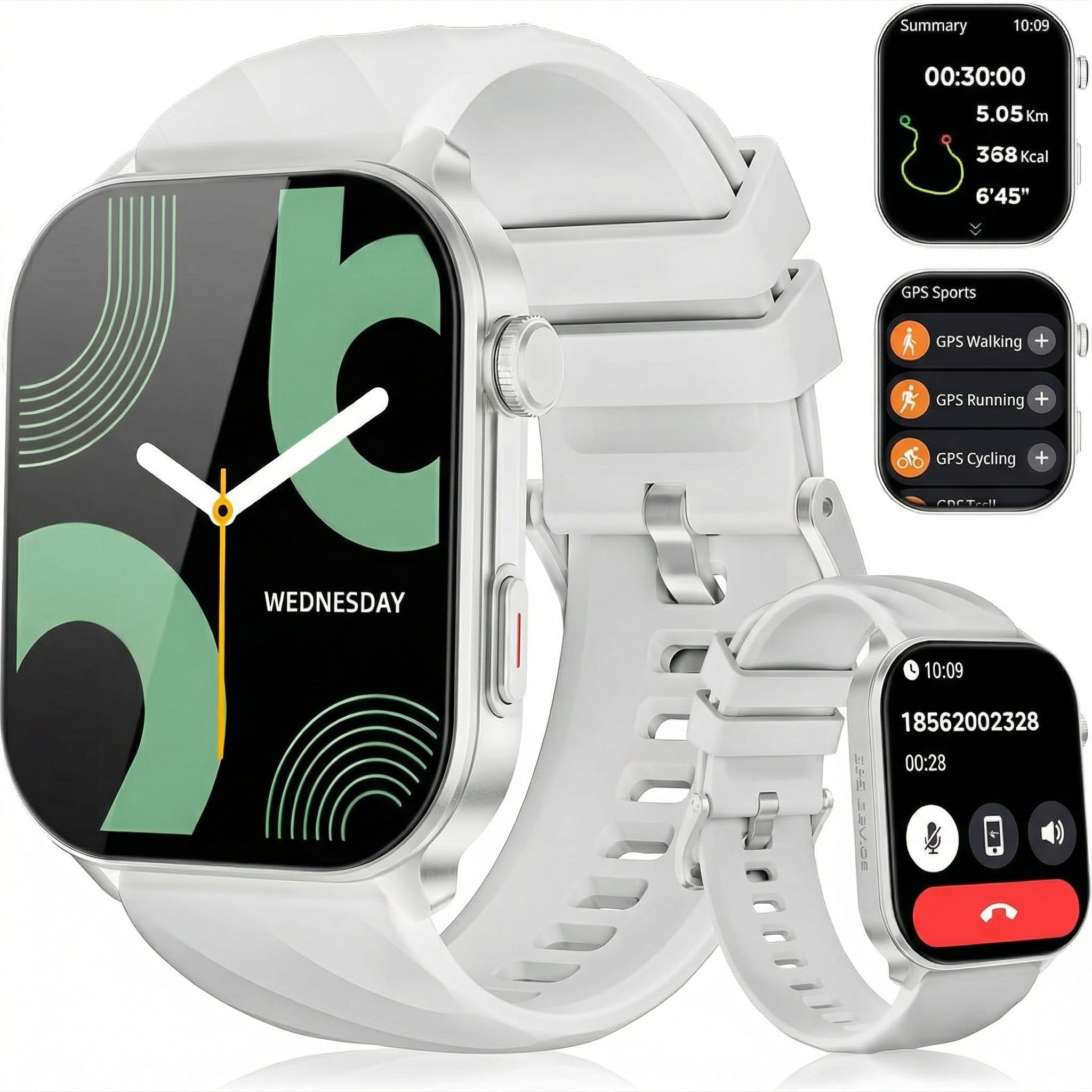 Synyq Axis GPS Smartwatch Dames en Heren