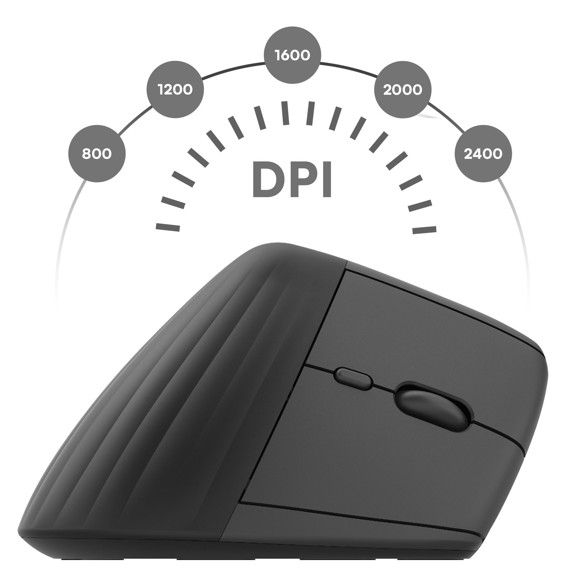 Synyq MX68 - Verticale Ergonomische Muis