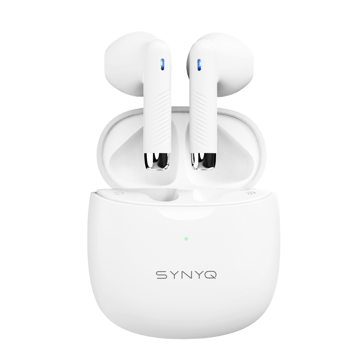 Synyq ProX Draadloze Oordopjes - Wit - Premium Sound - 30 Uur Batterij - IPX5