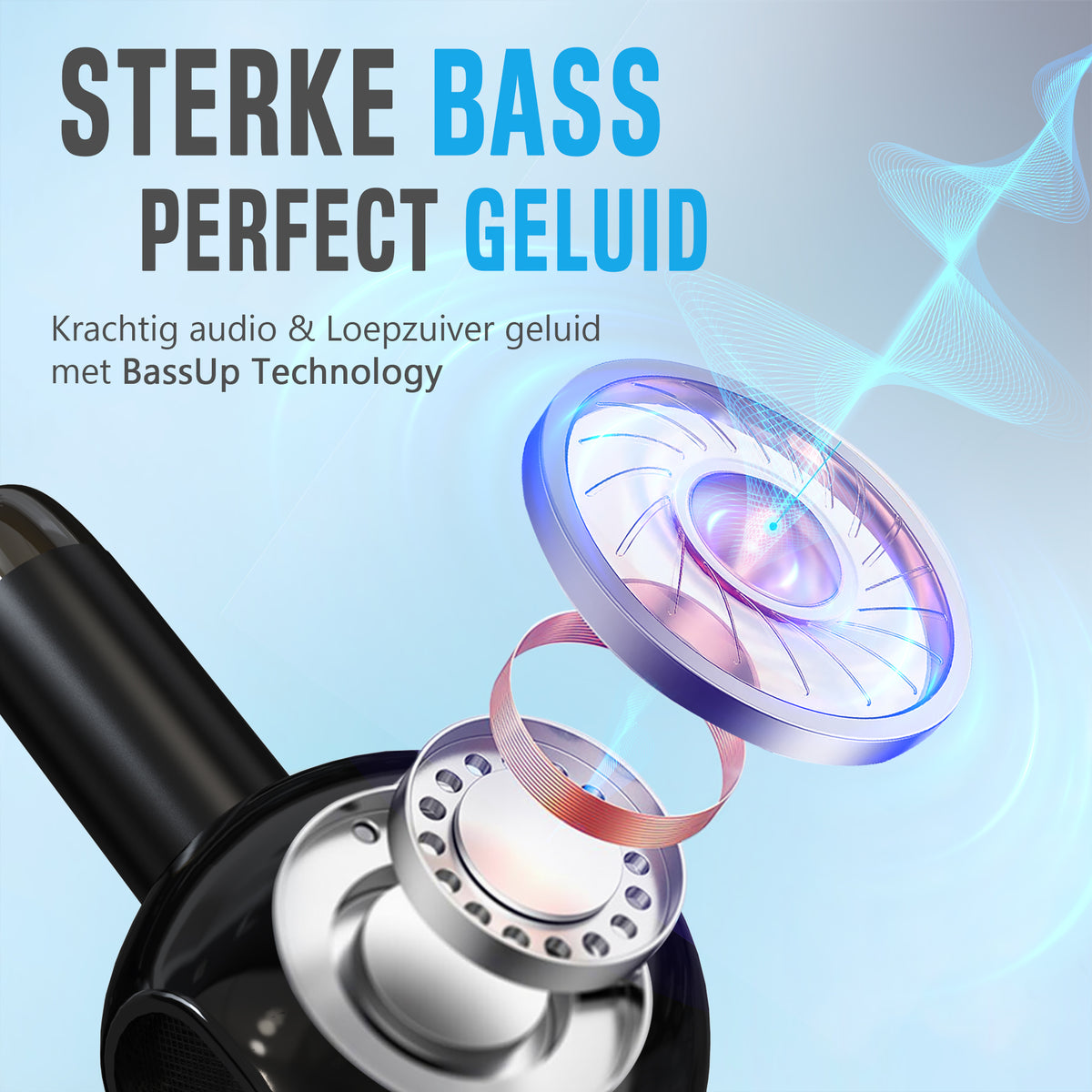Synyq ProX Draadloze Oordopjes - Zwart - Premium Sound - 30 Uur Batterij - IPX5